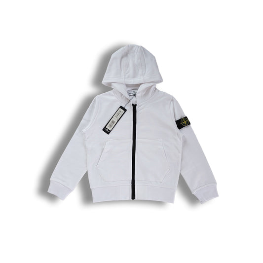 Stone Island JUNIOR 21SS ZIP HOODED SWEATSHIRT